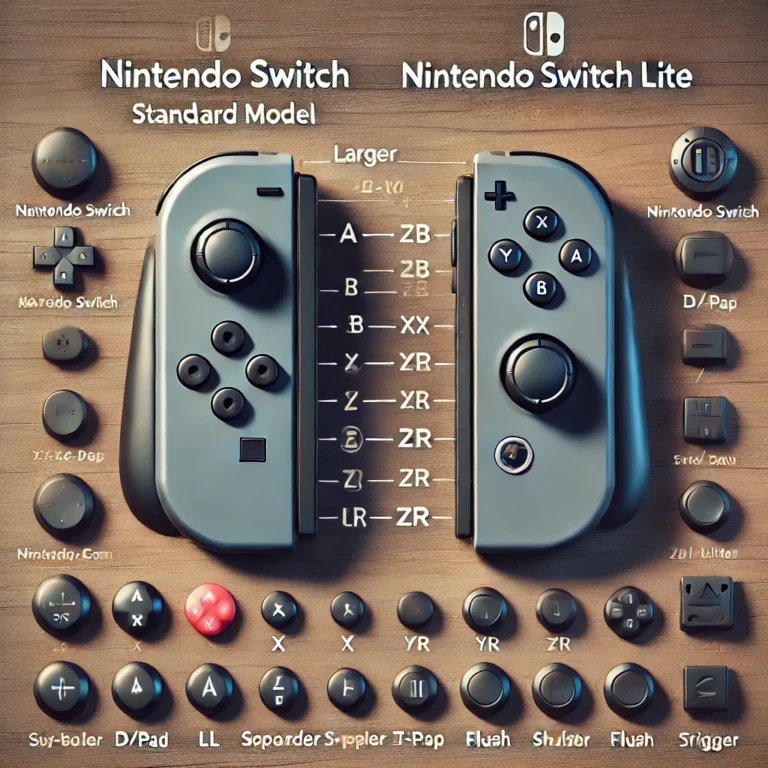 button of nintendo switch