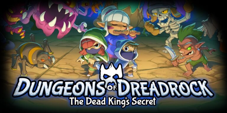 Dungeons of Dreadrock 2 - The Dead King's Secret logo