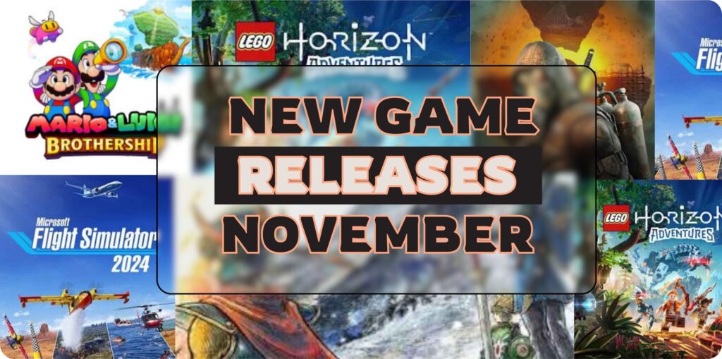 New Game Releases in November 2024